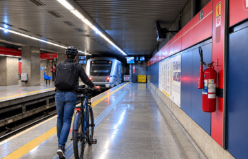 Imagem: Bicicleta no metrô e no trem: regras para bikes urbanas e elétricas